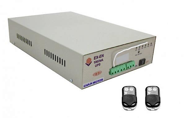 rf alıcılı zincirli motorlar için ups - güç kaynakları